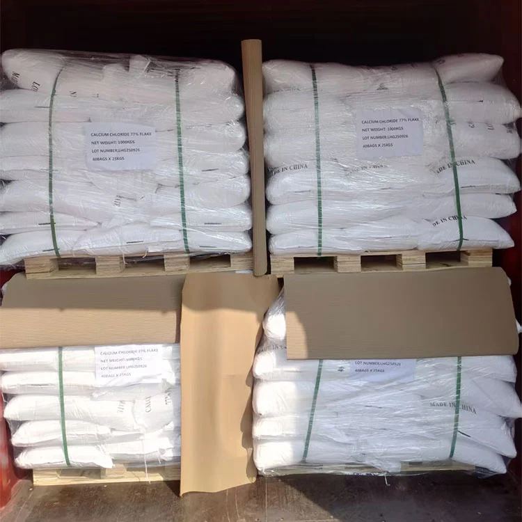 Kalsiumkloridflak med høy renhet